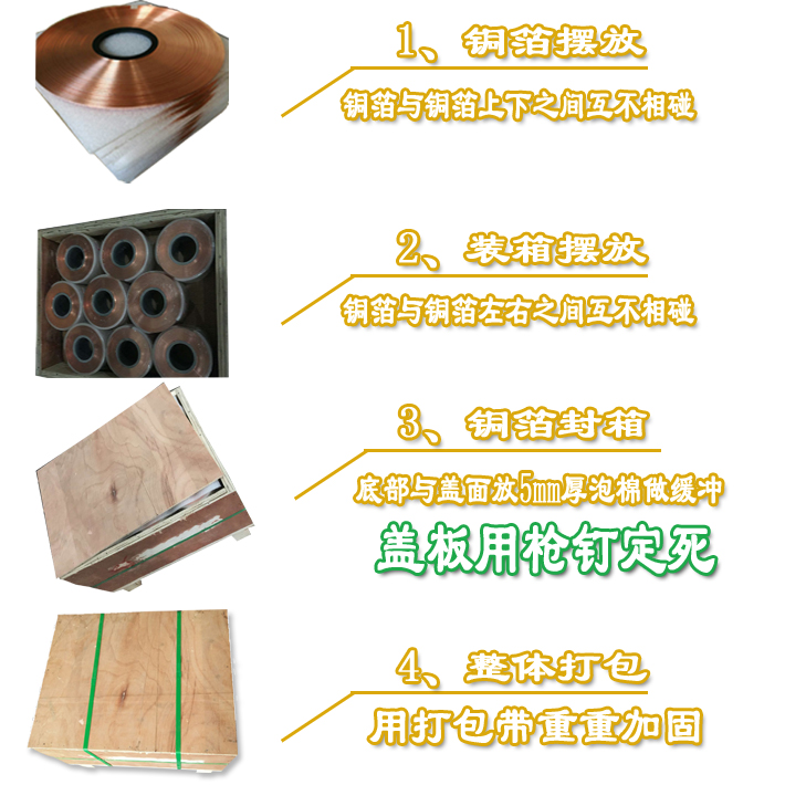 防靜電導電銅條包裝