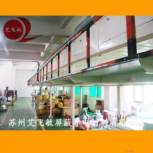 艾飛敏銅箔膠帶生產車間